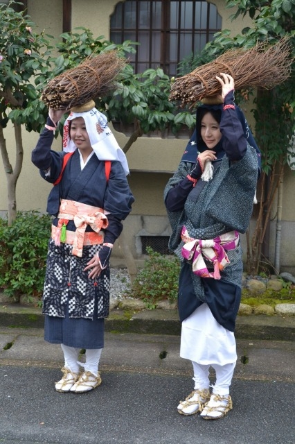 働く女性の衣装　大原女とあんこさん