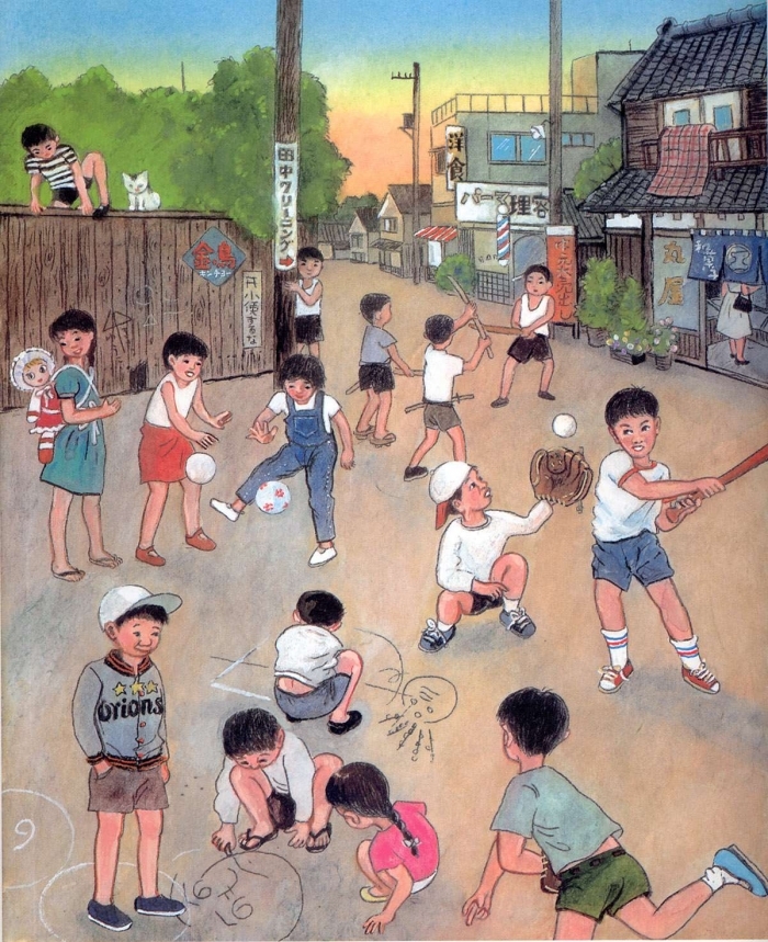 こどものあそびの絵本展―『だるまさんがころんだっ』松田けんじ絵本原画より