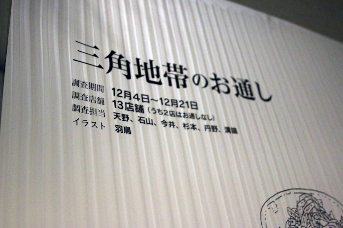 「三軒茶屋 三角地帯 考現学」オープンしました！