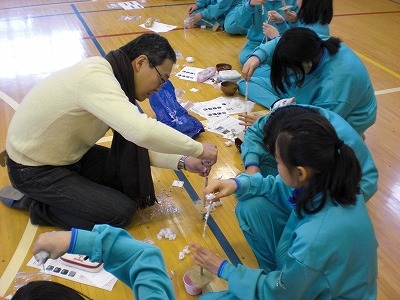 区内小中学校WS進行中です